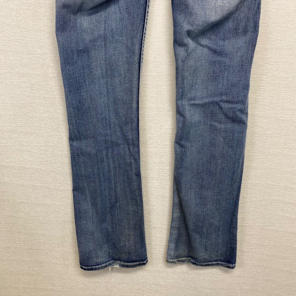 Cowgirl Tuff Co. Jeans Women's Low Rise 26x35 (27x33.75) Denim Boot Cut Stretch - Picture 5 of 16